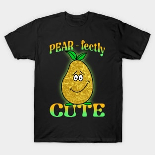 FUNNY Food Cute Yellow Pear Funny Saying T-Shirt